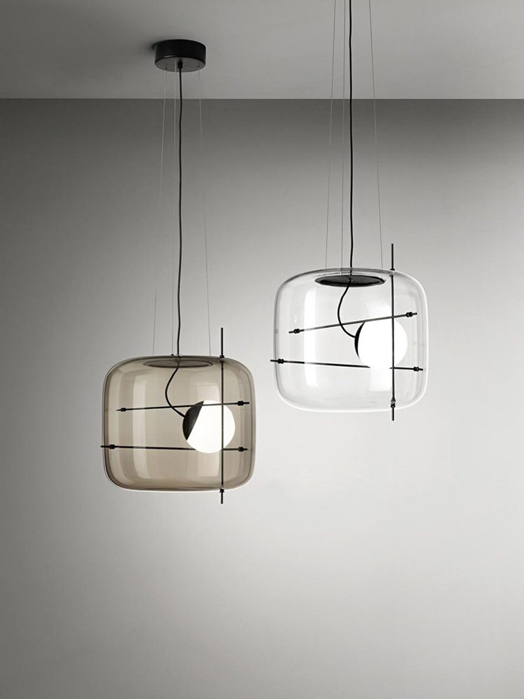 Ivex Glass Contemporary Pendant Light