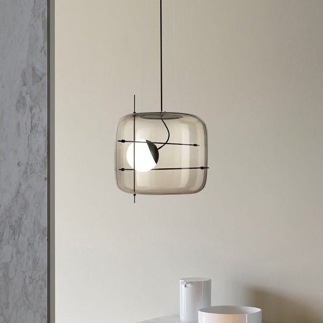 Ivex Glass Contemporary Pendant Light