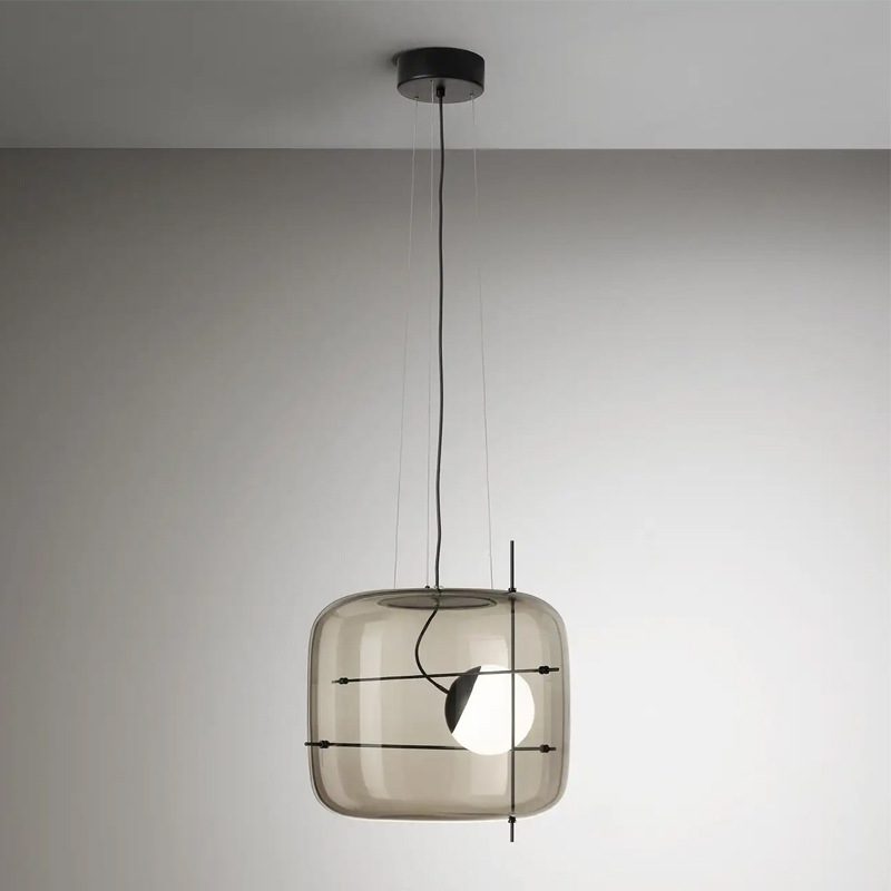 Ivex Glass Contemporary Pendant Light