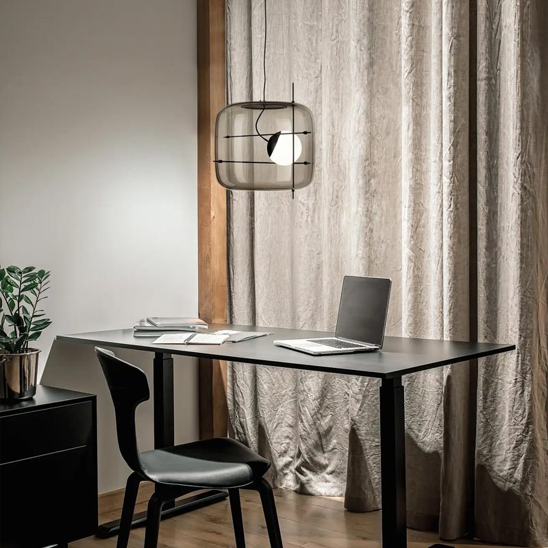 Ivex Glass Contemporary Pendant Light
