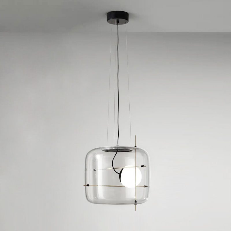 Ivex Glass Contemporary Pendant Light