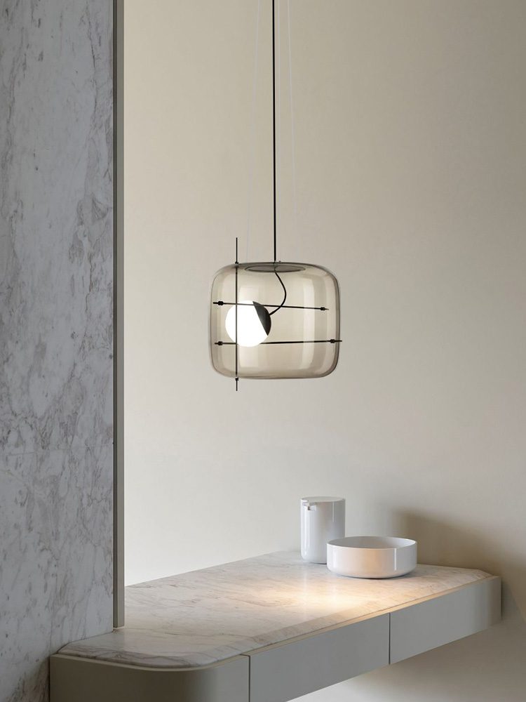 Ivex Glass Contemporary Pendant Light