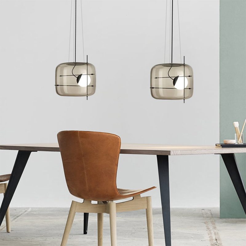 Ivex Glass Contemporary Pendant Light
