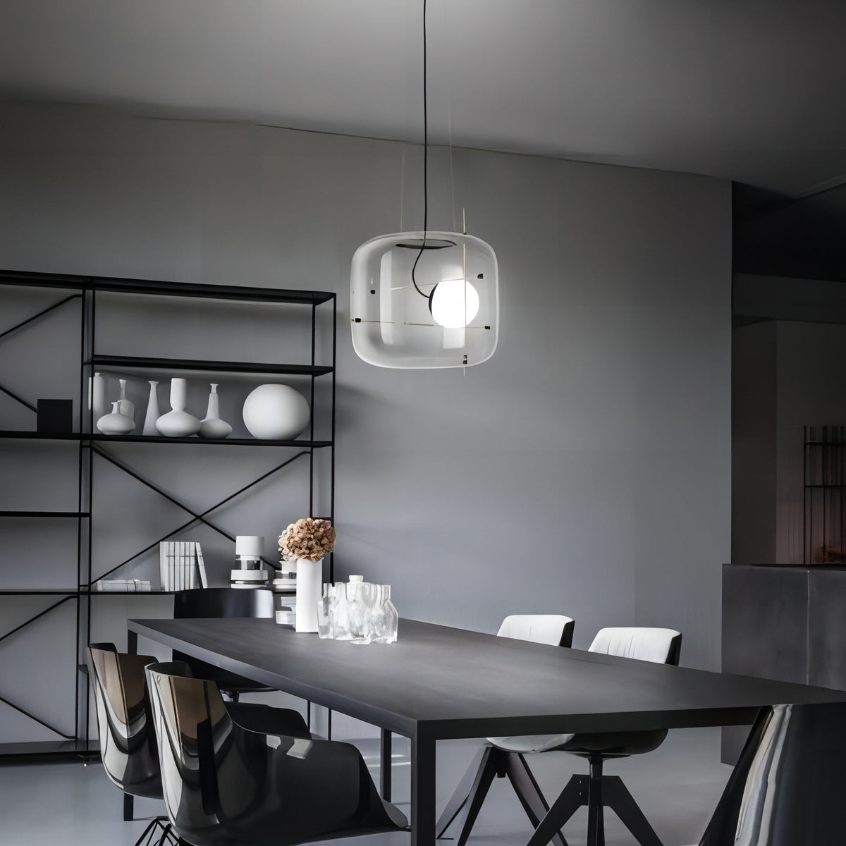 Ivex Glass Contemporary Pendant Light