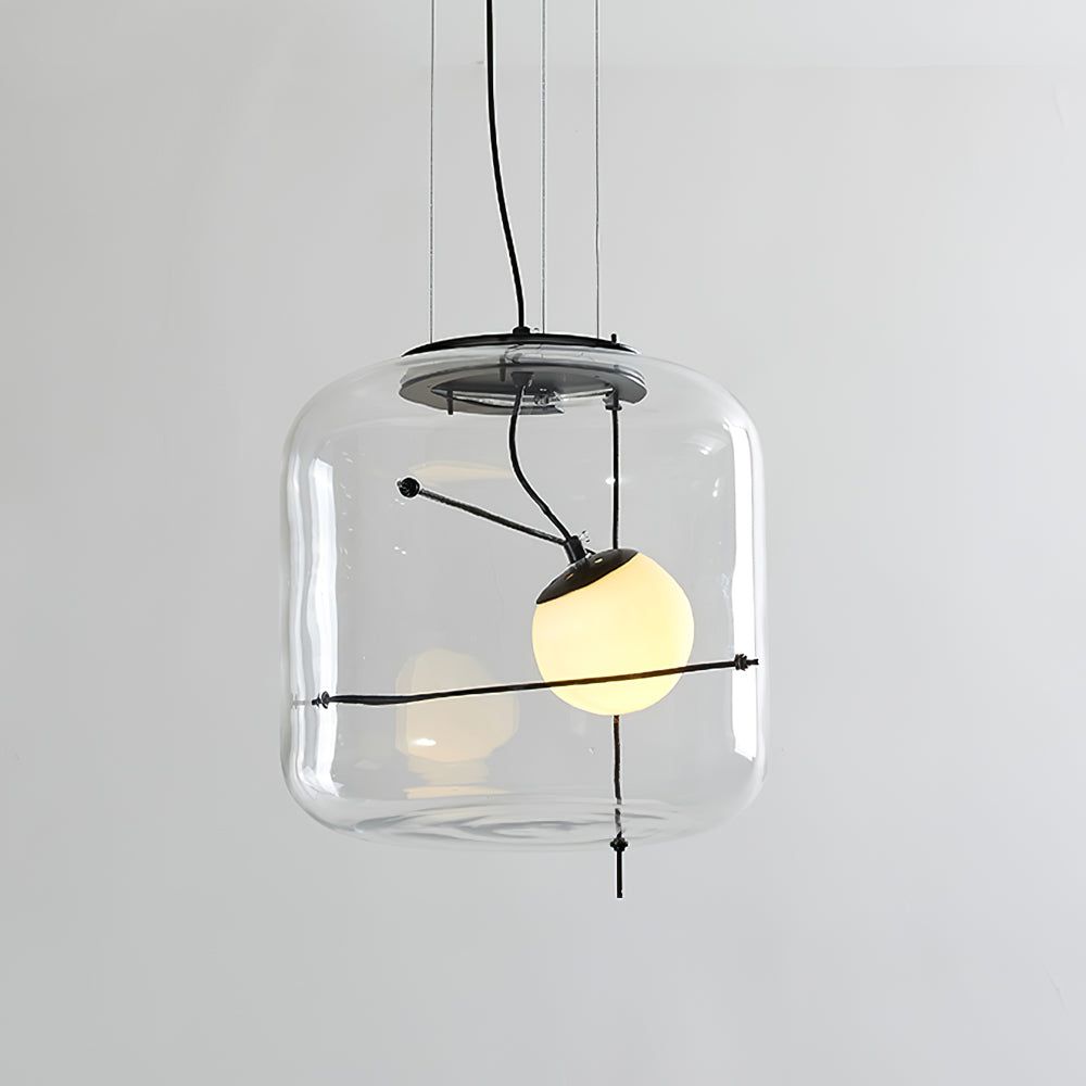 Ivex Glass Contemporary Pendant Light