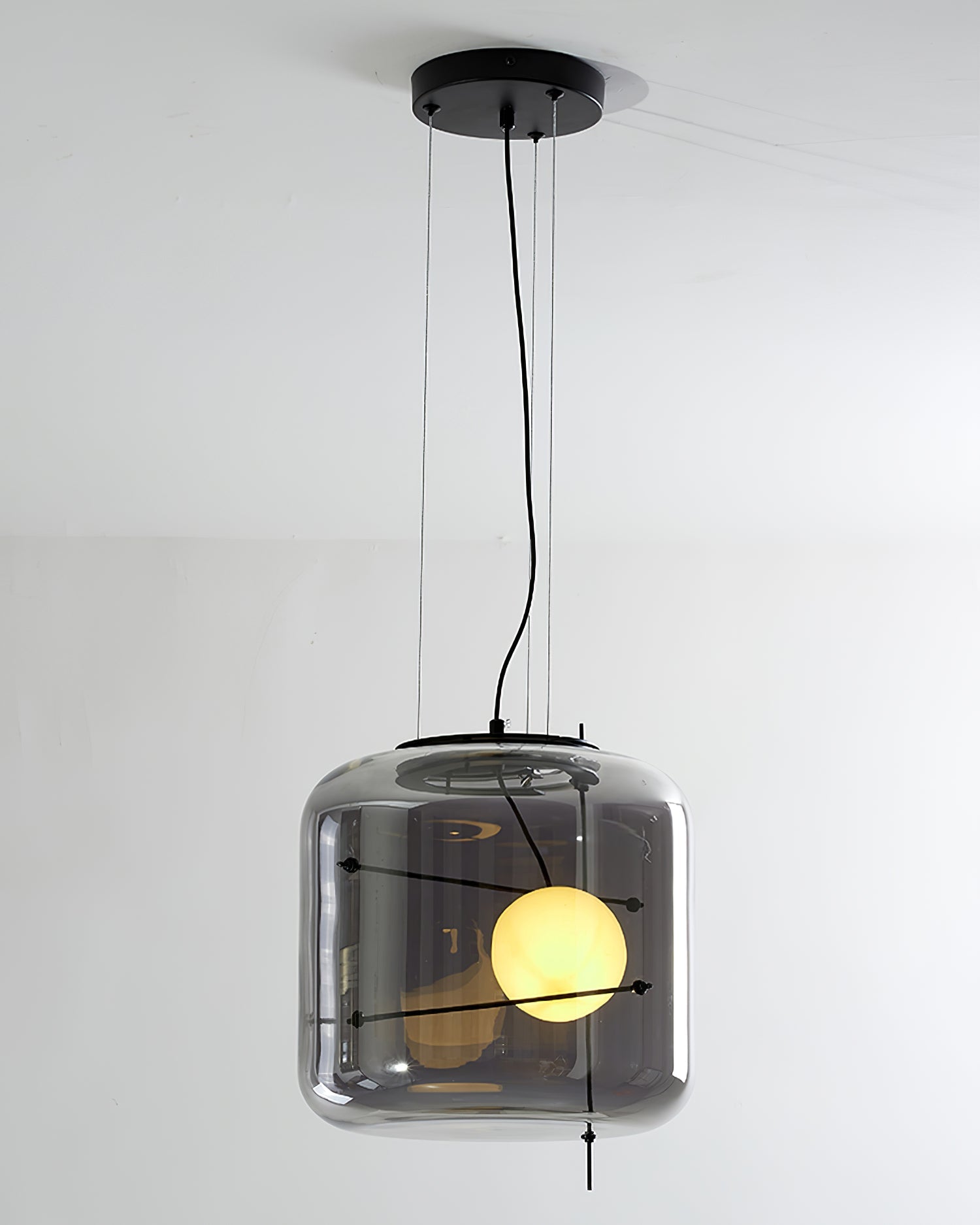 Ivex Glass Contemporary Pendant Light