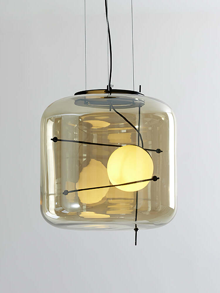 Ivex Glass Contemporary Pendant Light