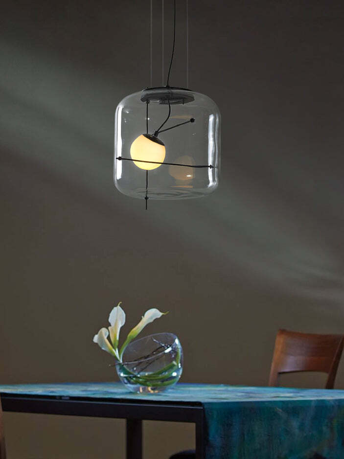 Ivex Glass Contemporary Pendant Light