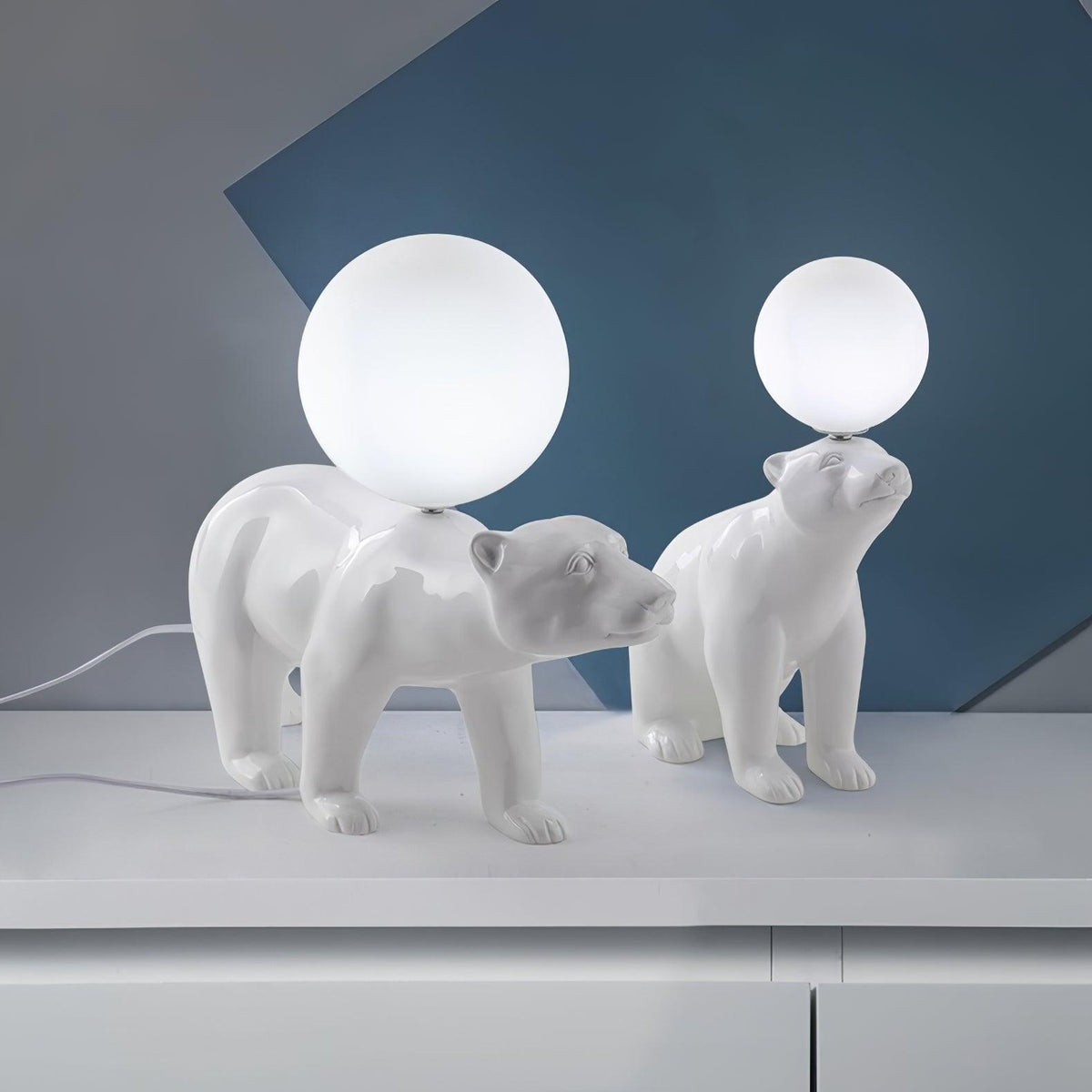 Bellano Whimsical Resin Table Lamp