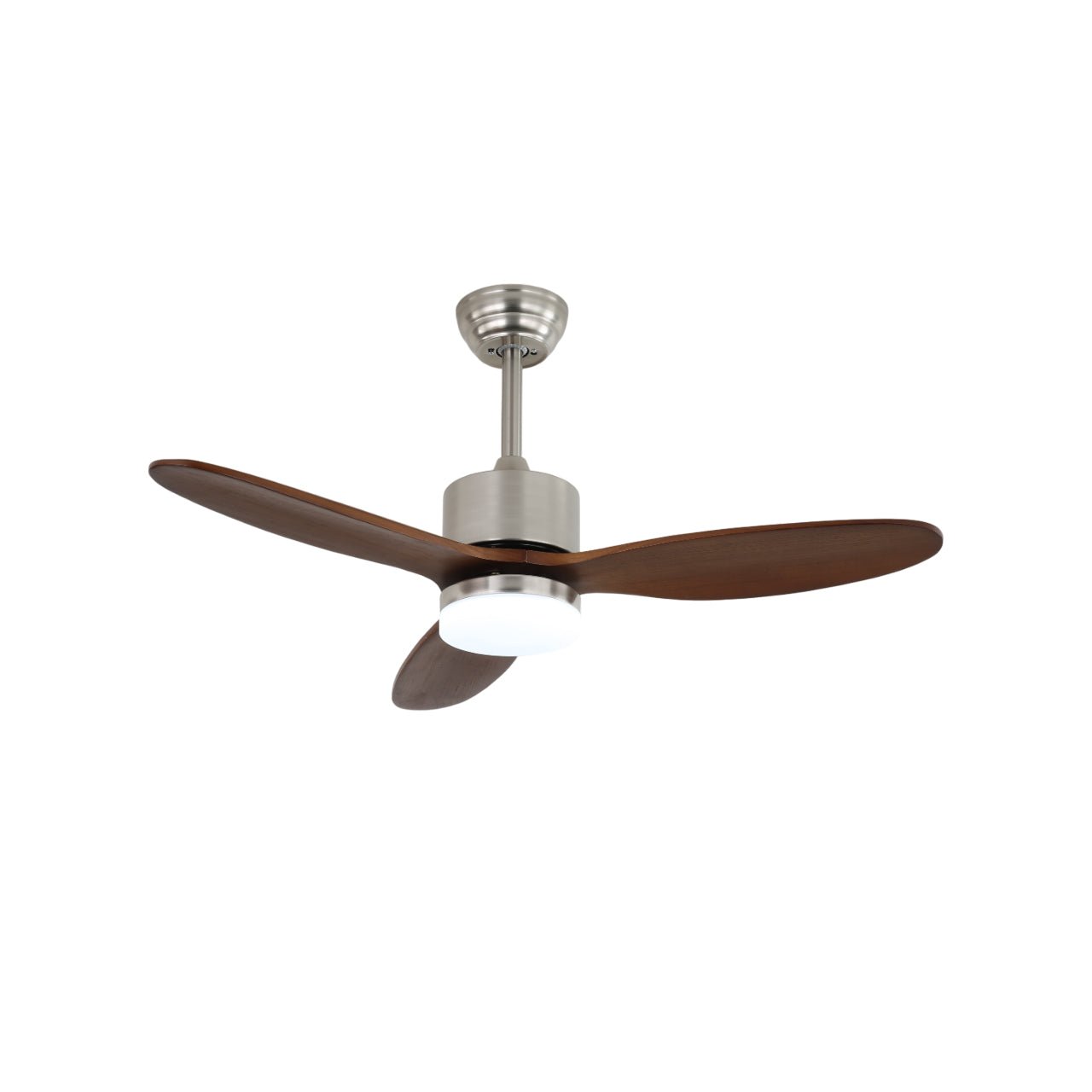 Aldirella Minimalist Wood Ceiling Fan Light