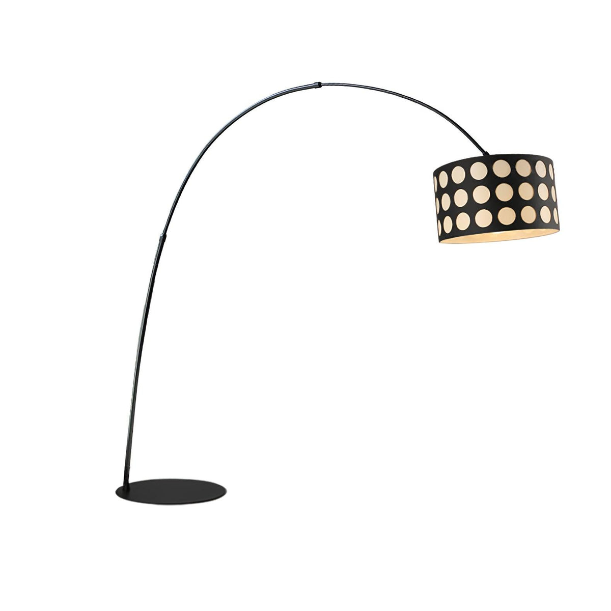 Avmirion Noir Arc Floor Lamp