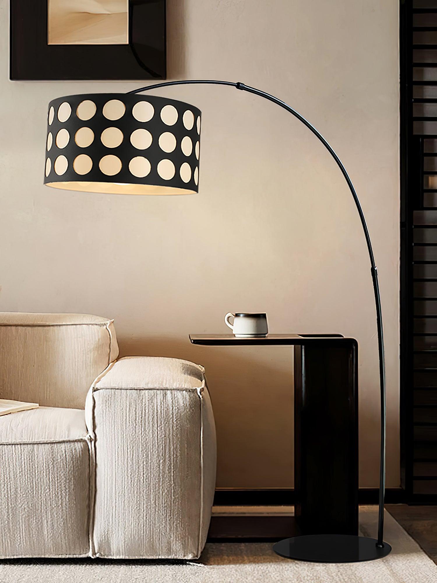 Avmirion Noir Arc Floor Lamp