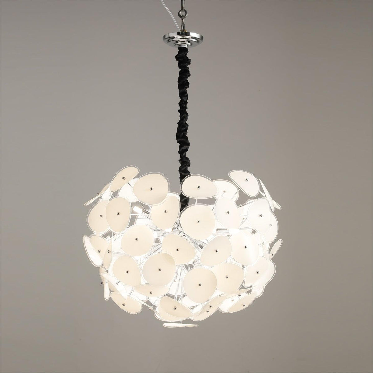 Orcariol Futuristic Glass Chandelier