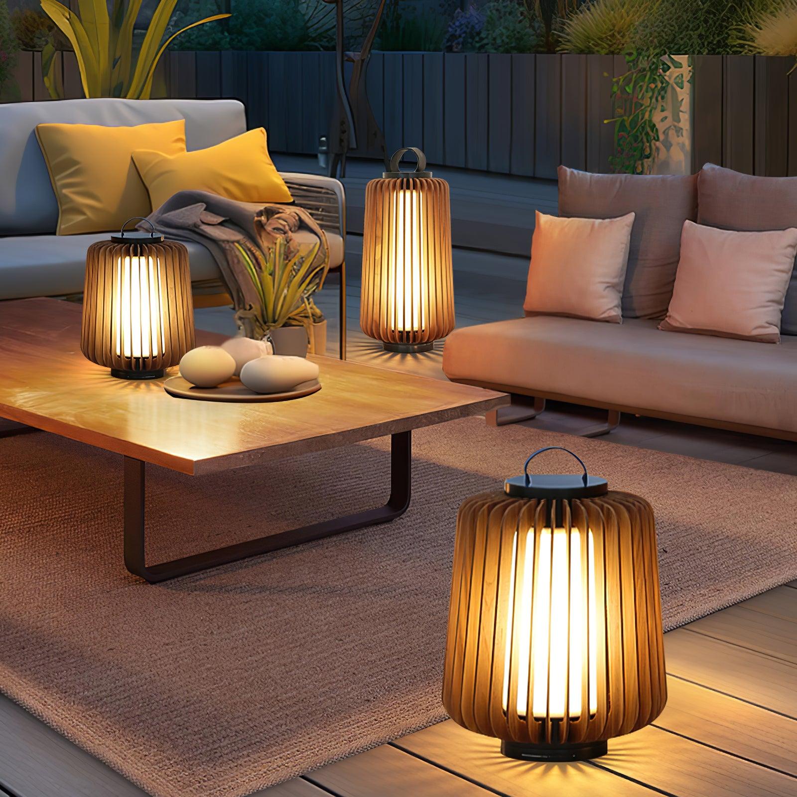 Irina Premium Art Portable Lantern Outdoor Light