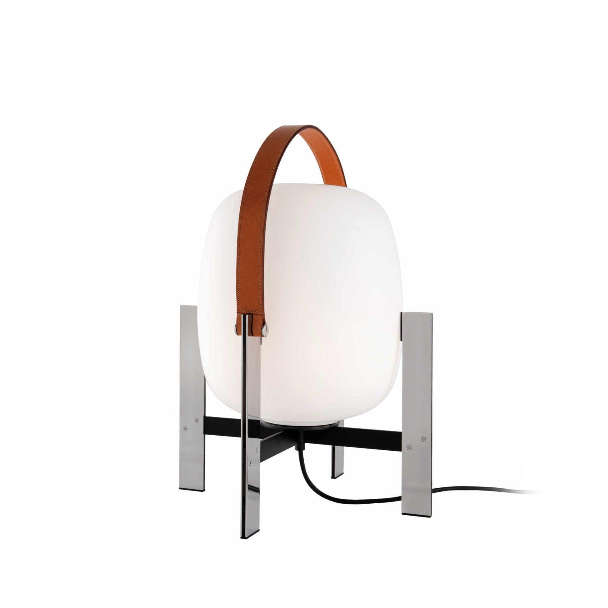 Harper Minimalist Glass Table Lamp