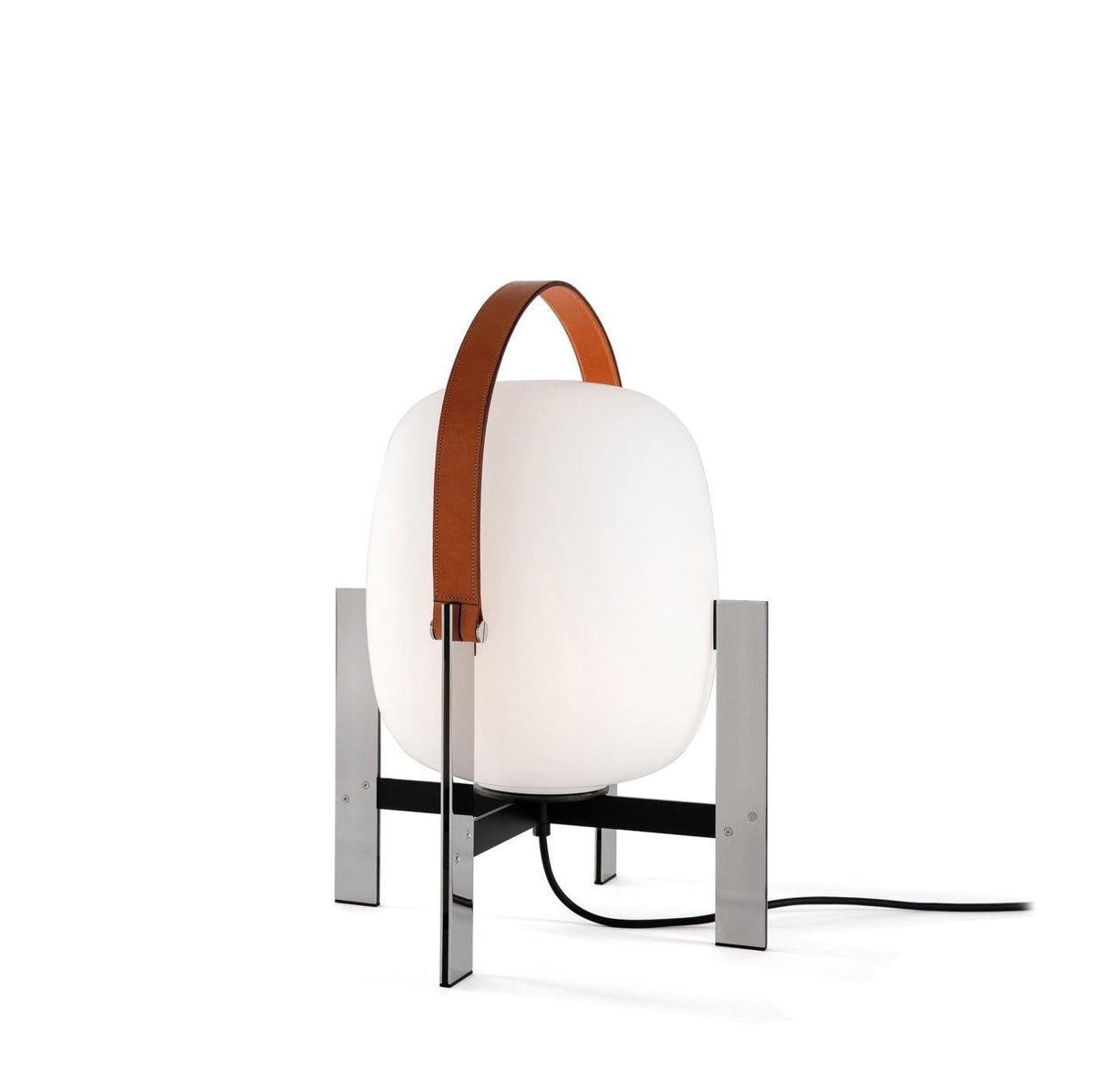 Harper Minimalist Glass Table Lamp