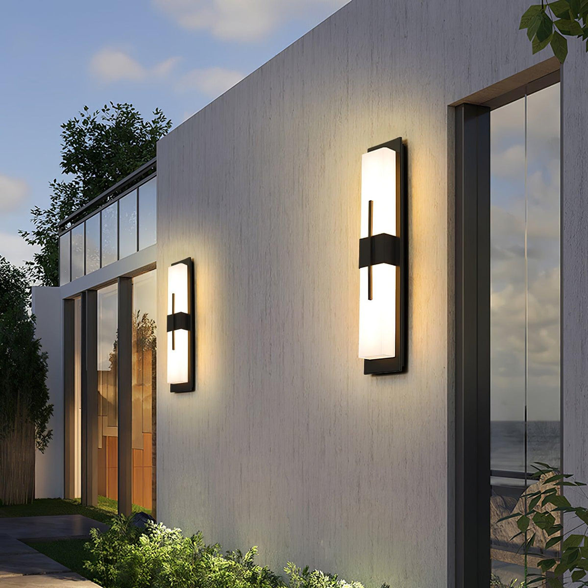Elarvin Classic Unique Resin Outdoor Wall Light