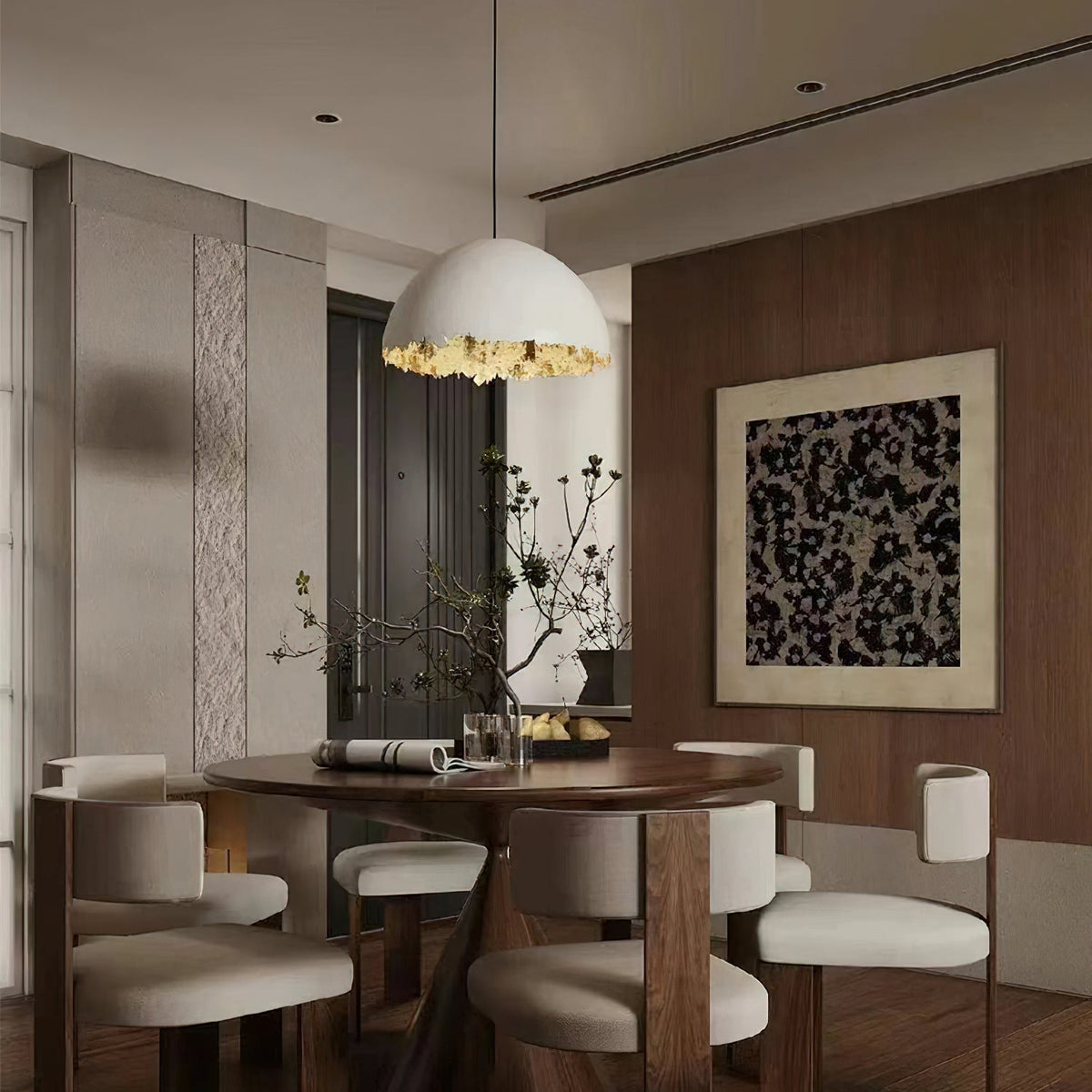 Viliriel Textured Fiberglass Pendant Light