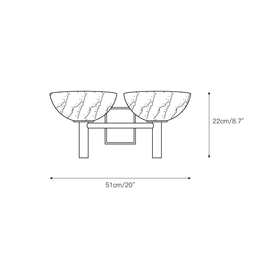 Avenenaria Alabaster Wall Lamp