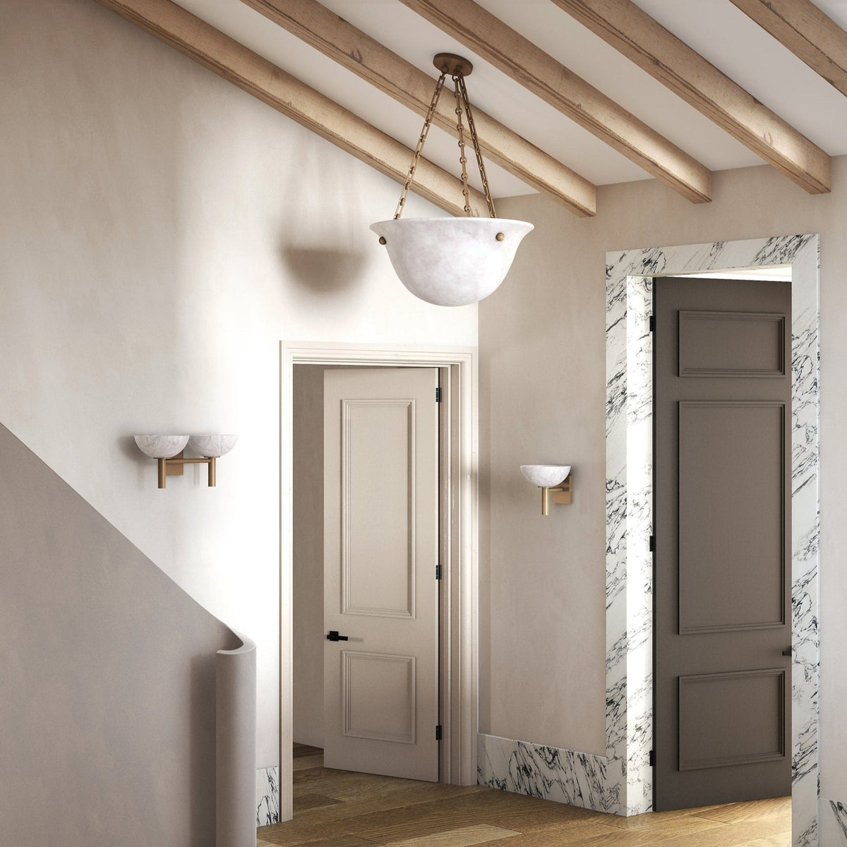 Avenenaria Alabaster Wall Lamp
