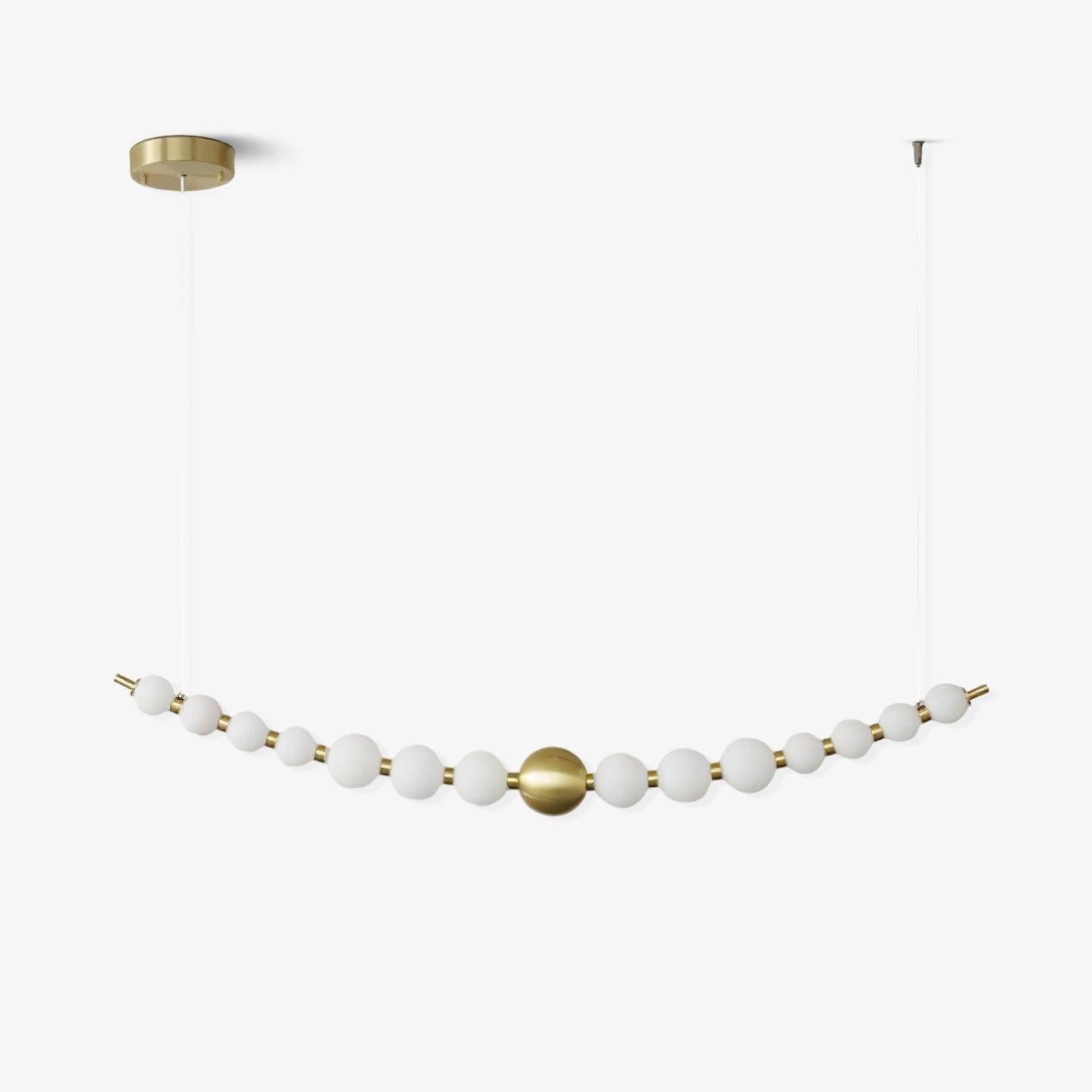 Auroira Contemporary Brass Pendant Lamp