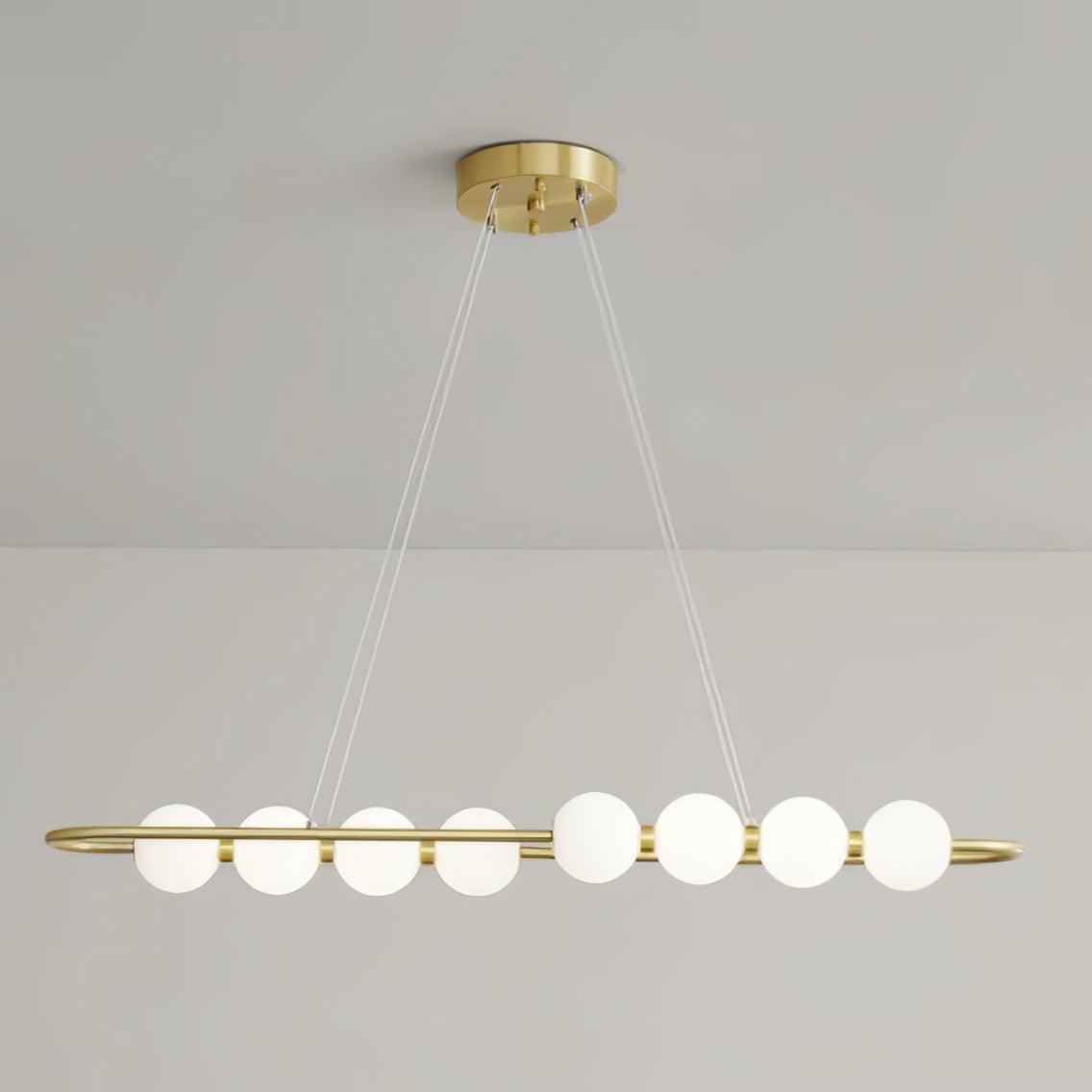 Auroira Contemporary Brass Pendant Lamp