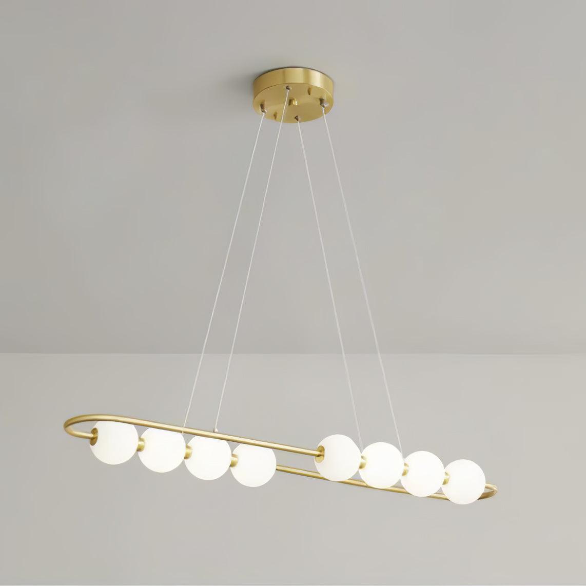 Auroira Contemporary Brass Pendant Lamp
