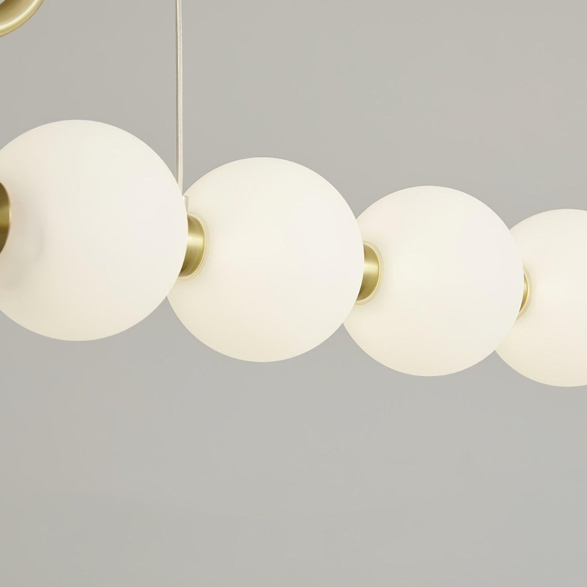 Auroira Contemporary Brass Pendant Lamp