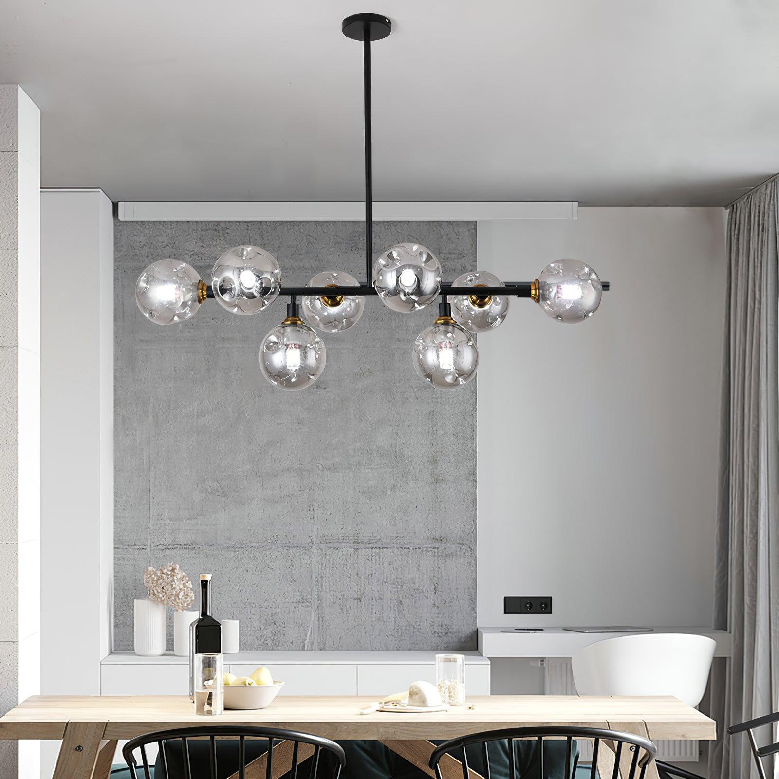 Velaiel Chandelier Glass and Metal