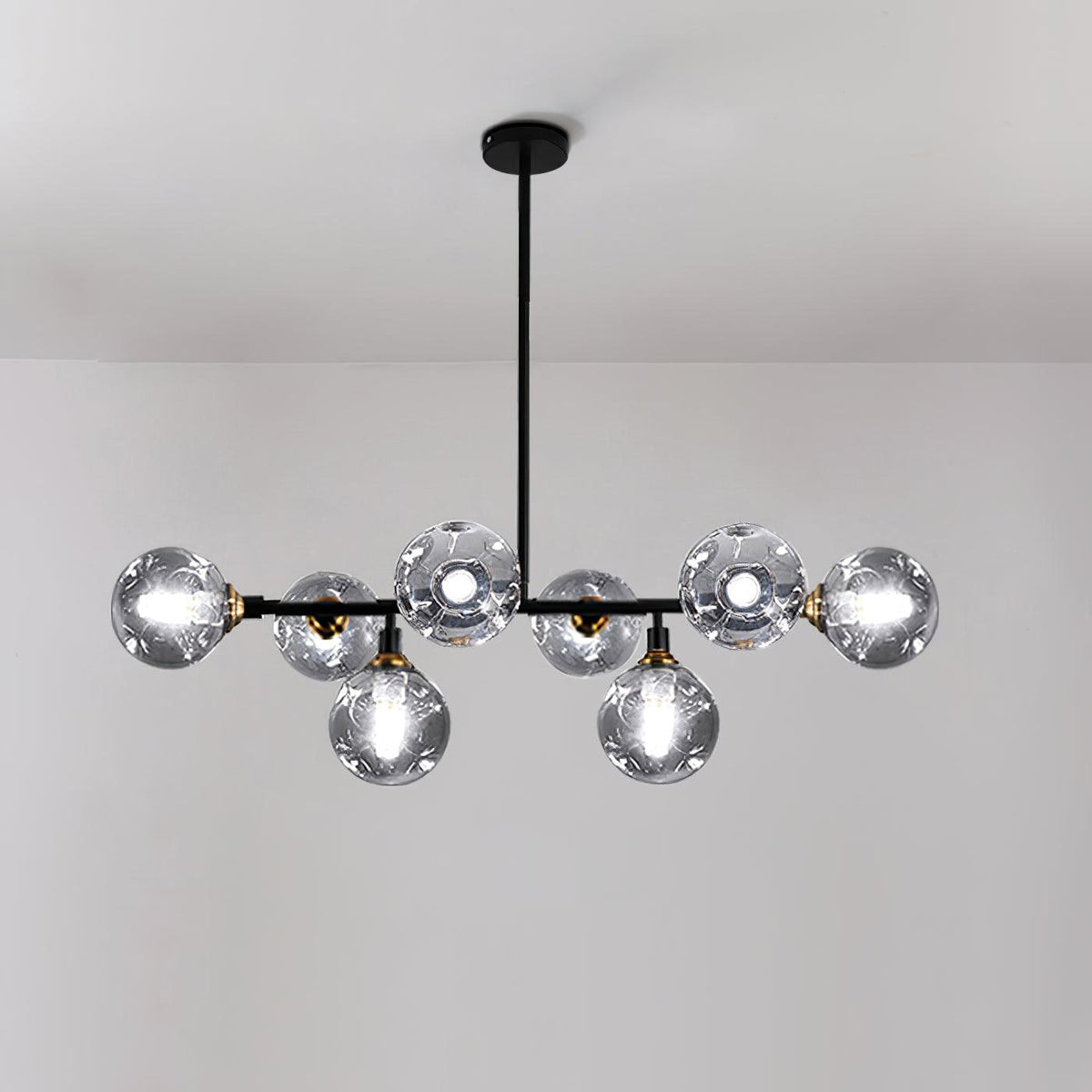 Velaiel Chandelier Glass and Metal