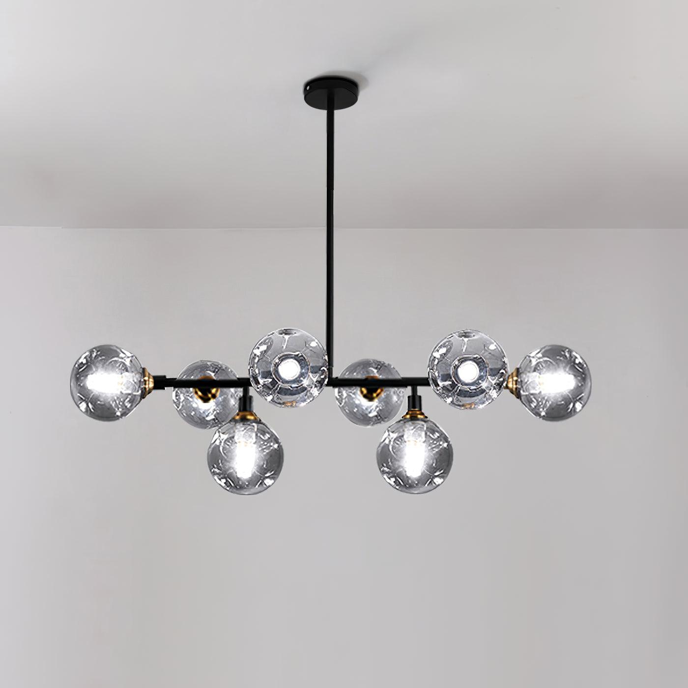 Velaiel Chandelier Glass and Metal
