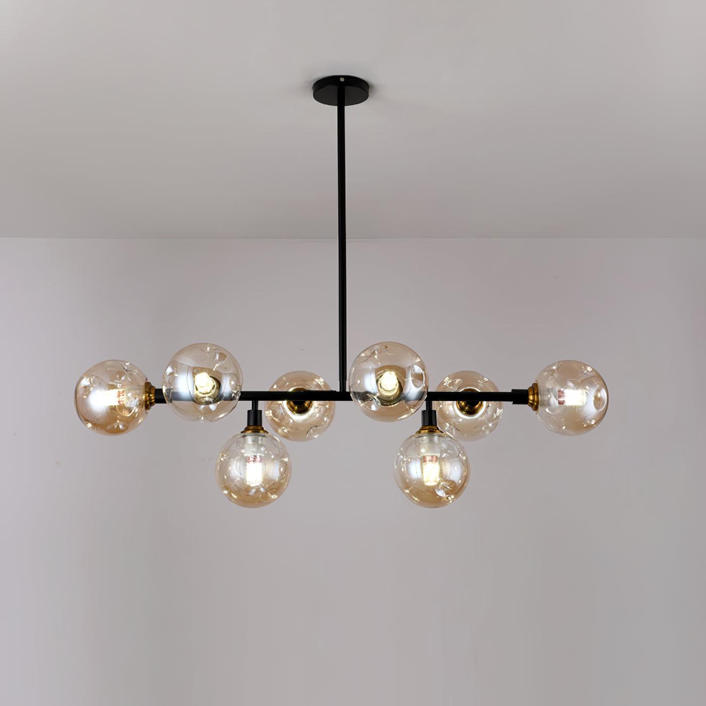 Velaiel Chandelier Glass and Metal