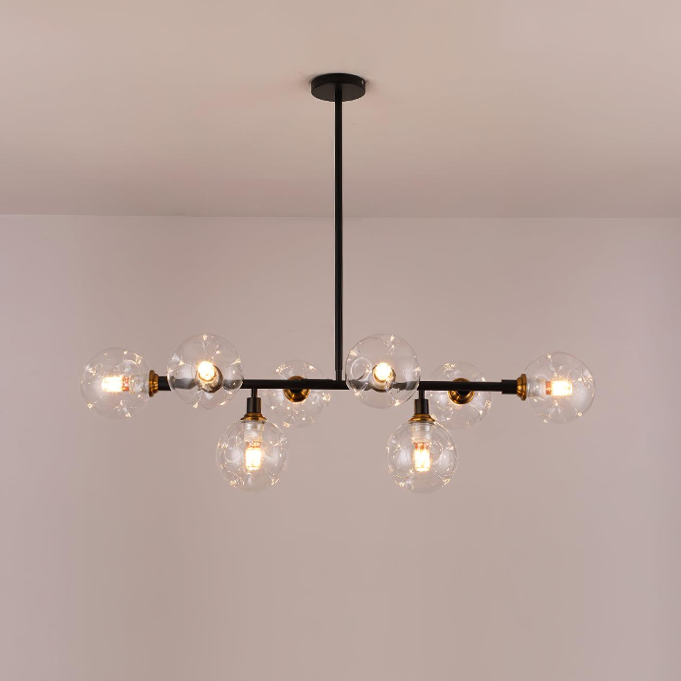 Velaiel Chandelier Glass and Metal