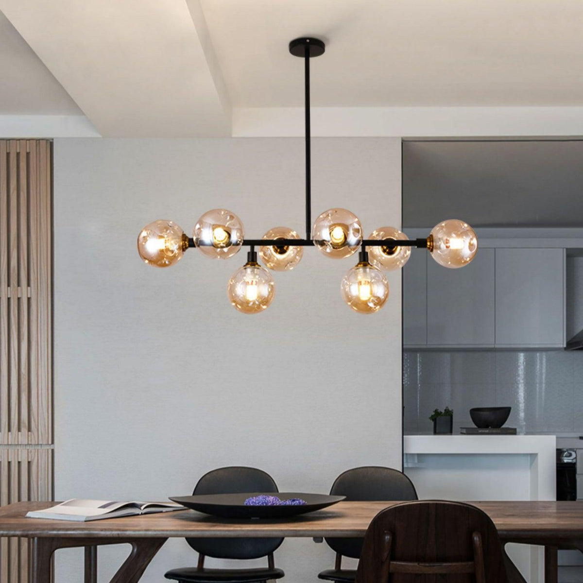 Velaiel Chandelier Glass and Metal