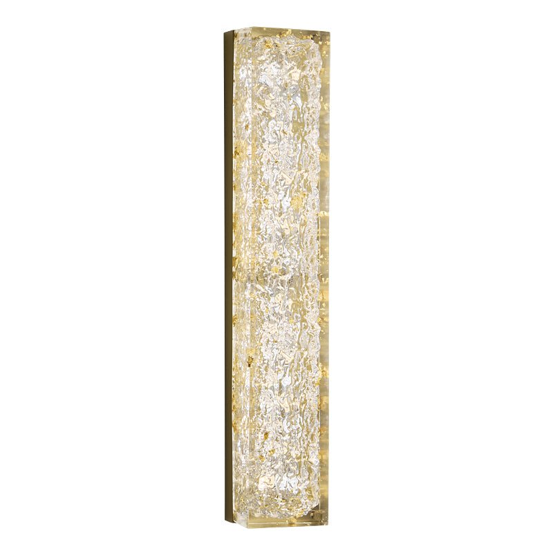 Mavi Prismatic Rectangle Resin Wall Lamp