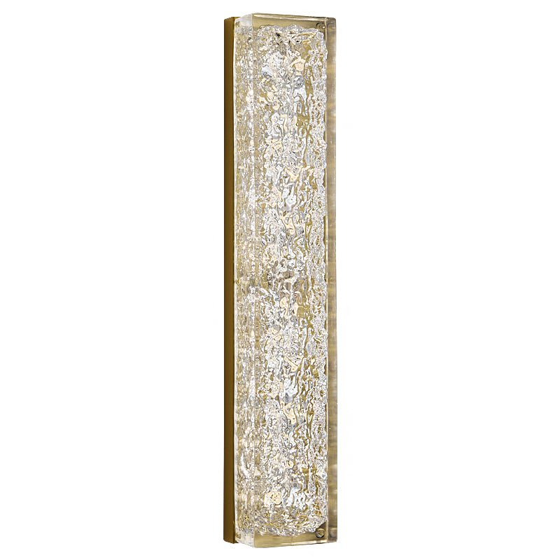 Mavi Prismatic Rectangle Resin Wall Lamp