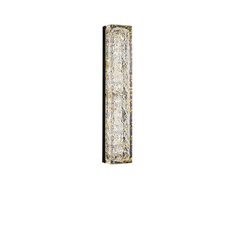Mavi Prismatic Rectangle Resin Wall Lamp