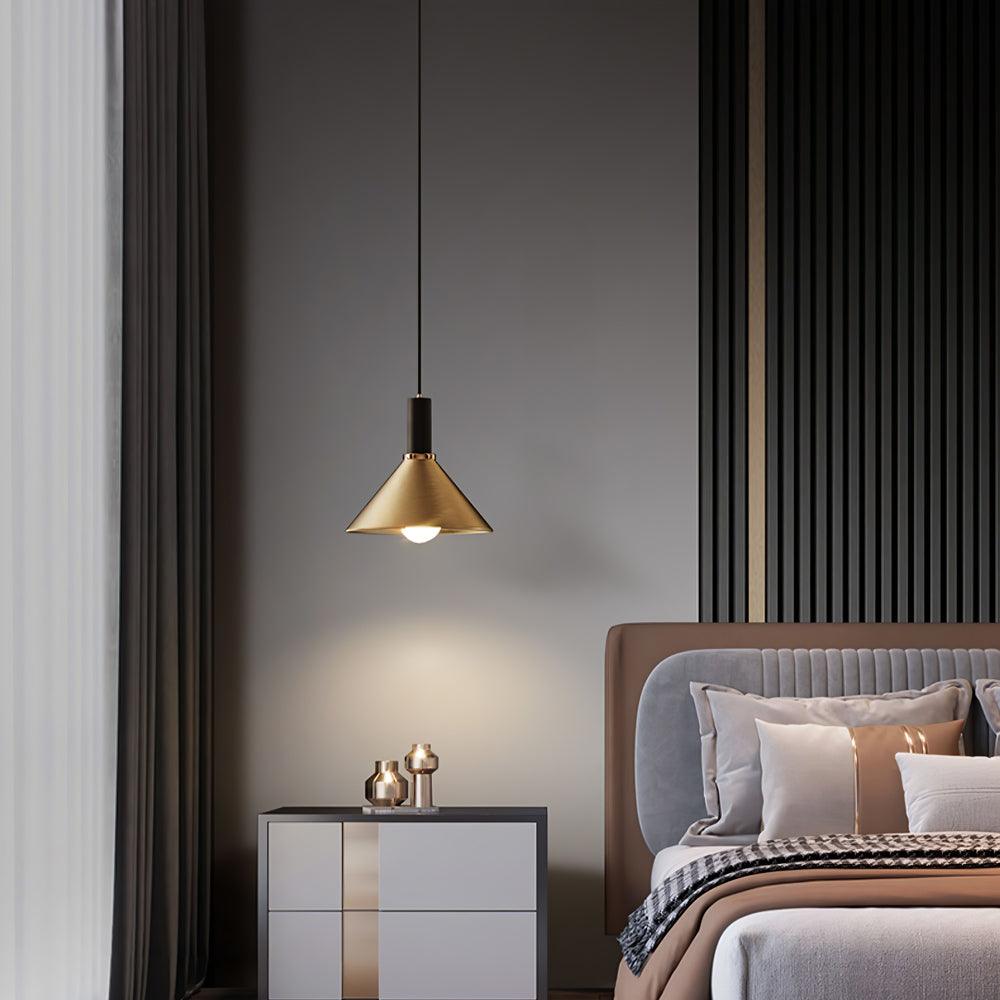 Casalelia Brass Cone Pendant Lamp