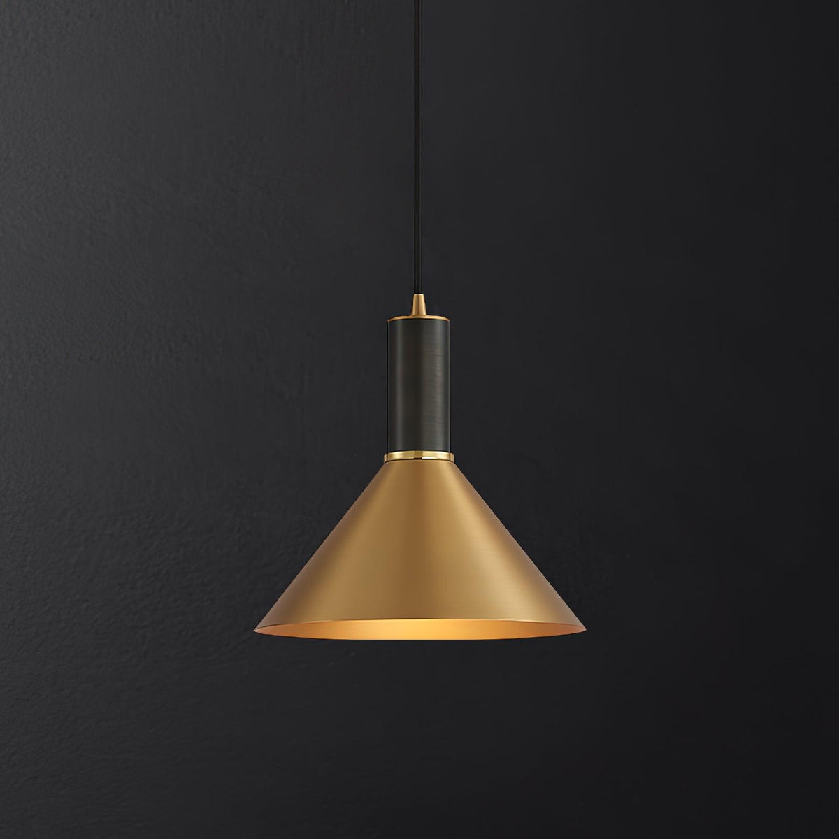 Casalelia Brass Cone Pendant Lamp