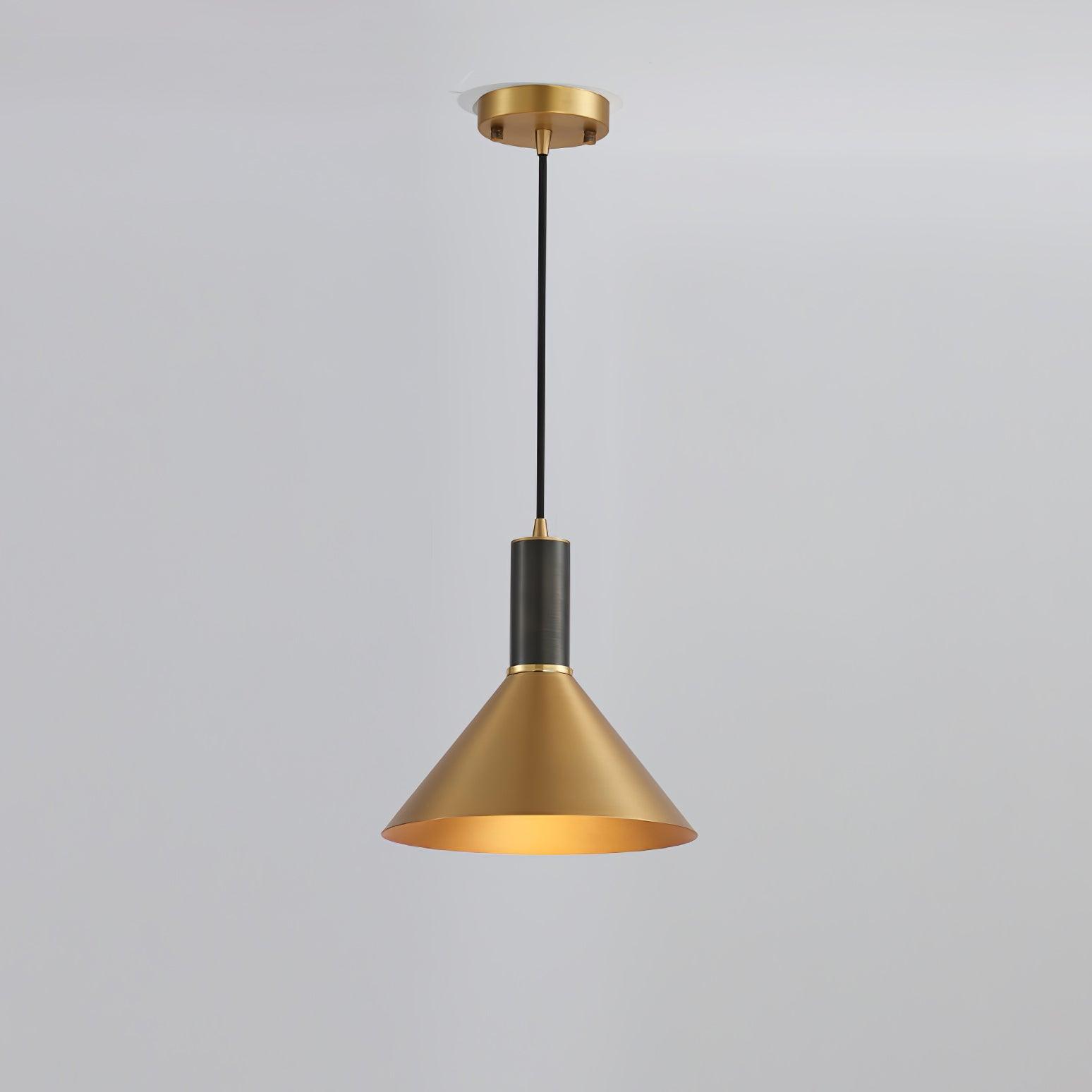 Casalelia Brass Cone Pendant Lamp