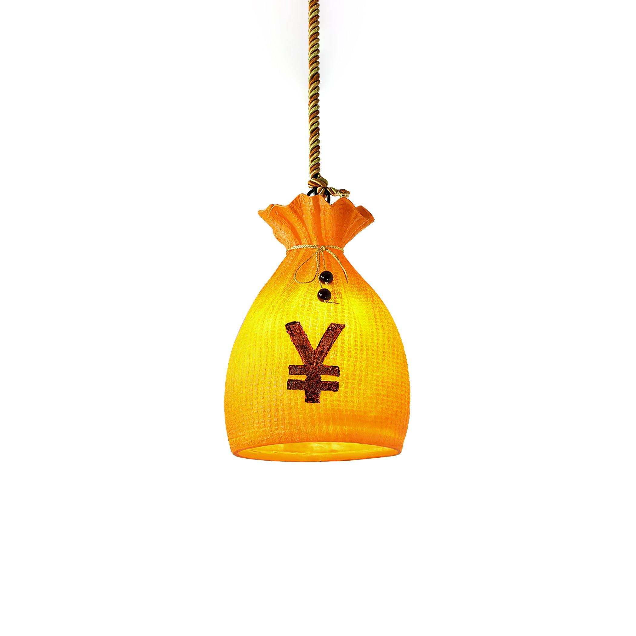 Firten Art Unique Pouch Resin Pendant Lamp
