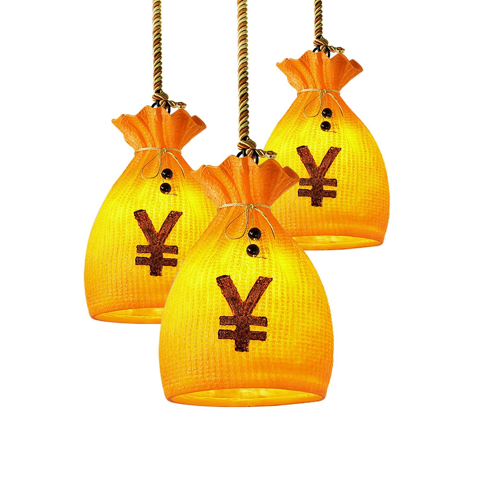 Firten Art Unique Pouch Resin Pendant Lamp
