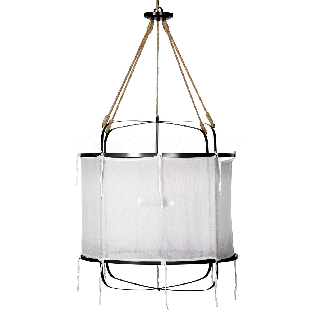 Lininora Fabric Bohemian Pendant Light