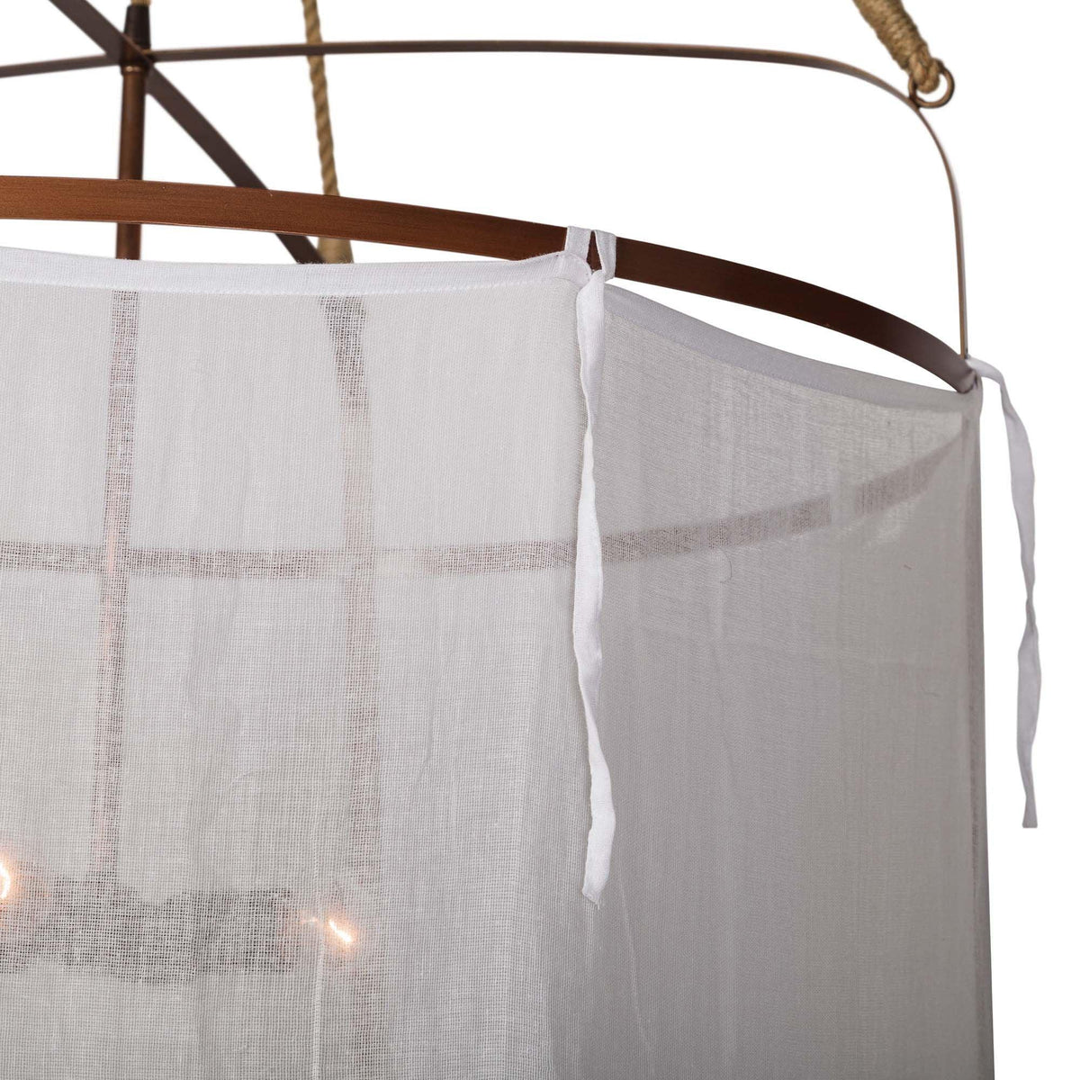 Lininora Fabric Bohemian Pendant Light