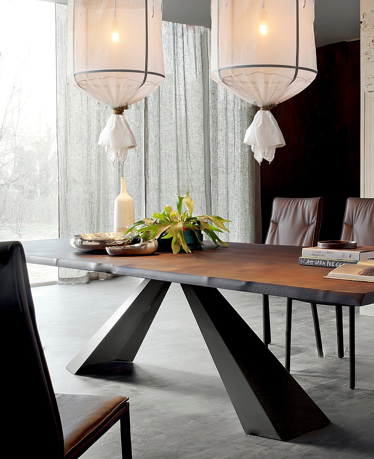 Lininora Fabric Bohemian Pendant Light