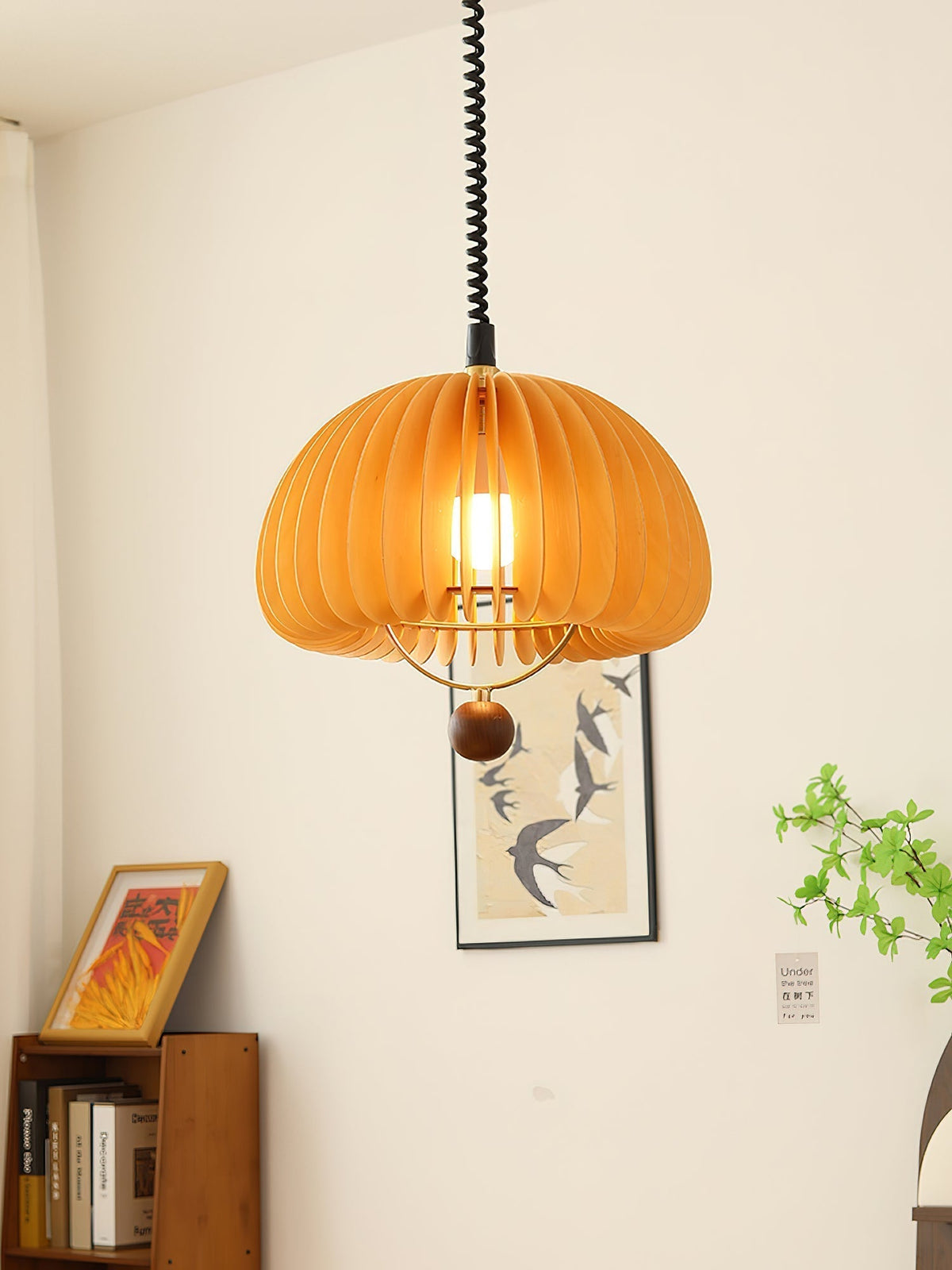 Fisher Modern Wood Pendant Light