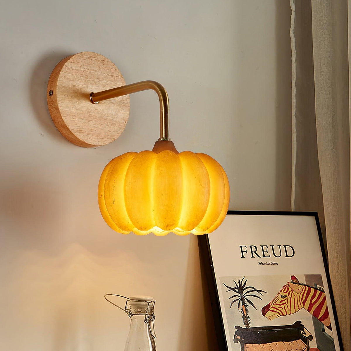Vilorel Individual Creativity Pumpkin Wall Light