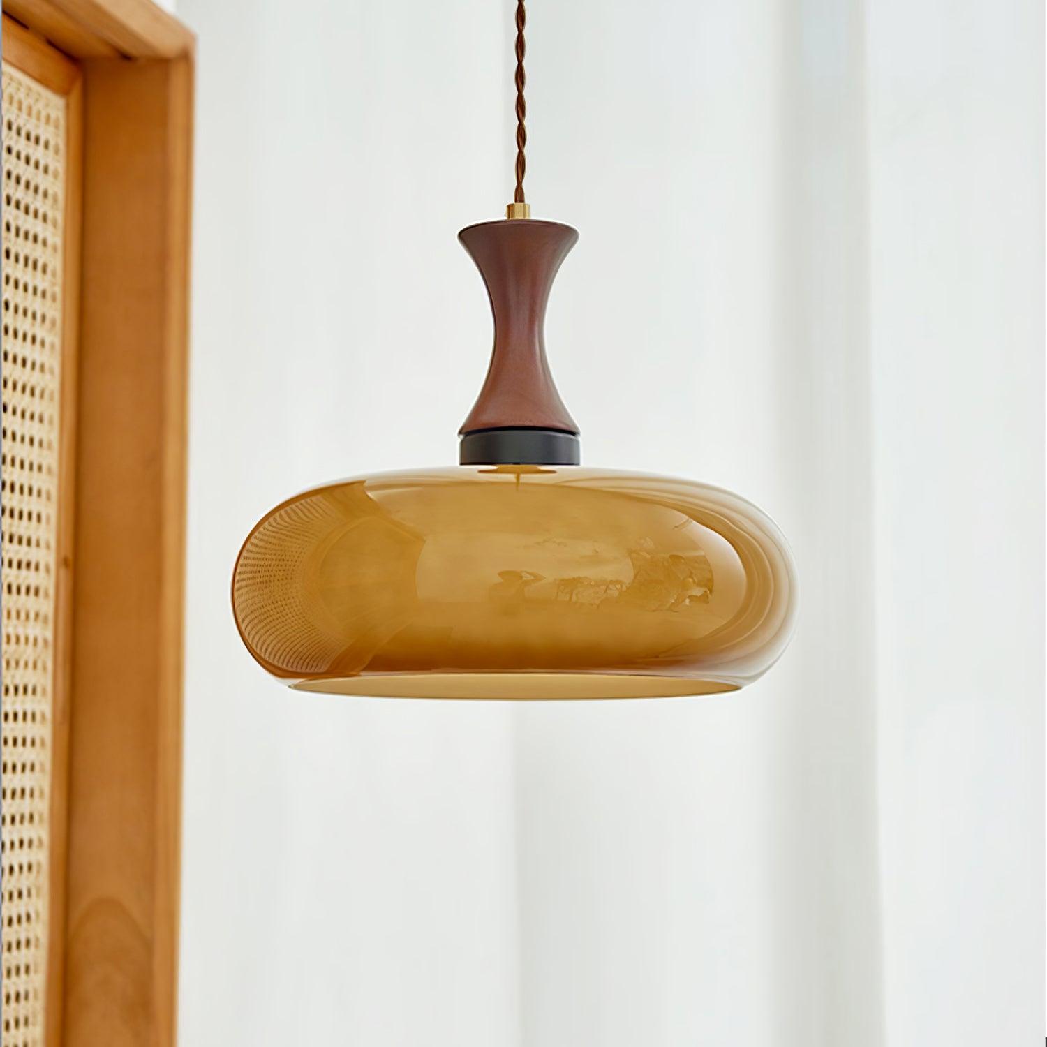 Cadenza Wood Retro Pendant Lamp