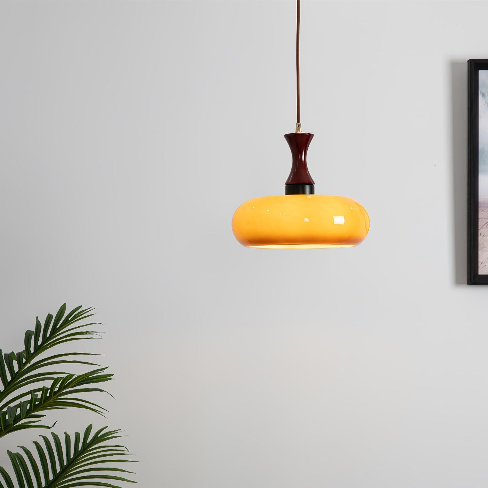 Cadenza Wood Retro Pendant Lamp