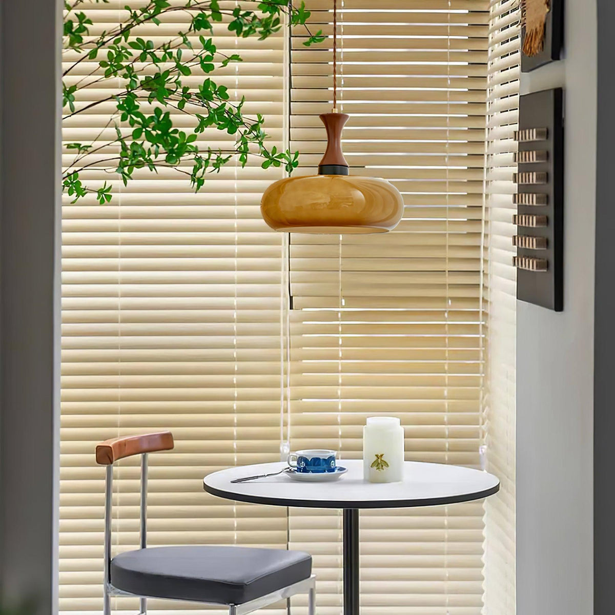 Cadenza Wood Retro Pendant Lamp